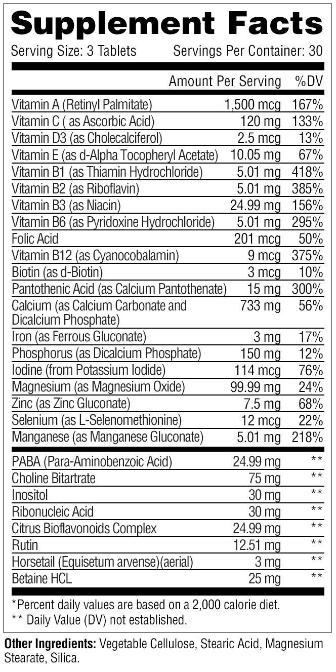 Supplement Facts