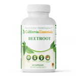 Beetroot 1300mg Capsules - Vegan, Non GMO, Gluten-Free - 60 Capsules