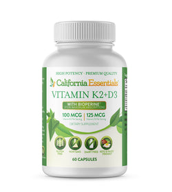 California Essentials Vitamin K2 + D3 Capsules