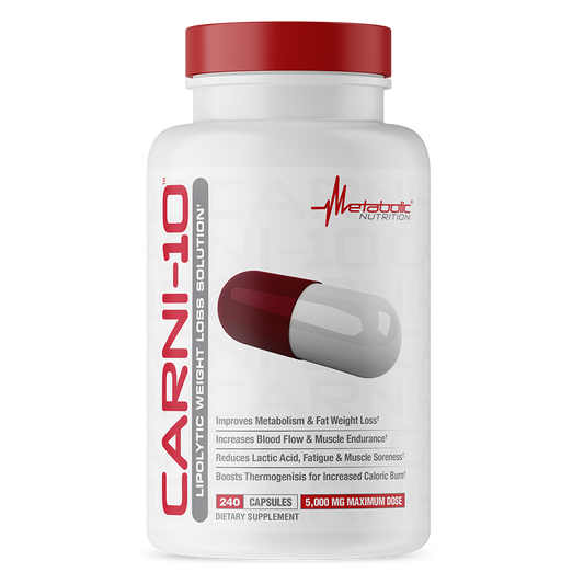 Carni-10 Metabolic Support Capsules - Metabolic Nutrition