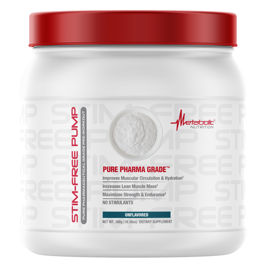 Stim-Free Pump Pre-Workout - Metabolic Nutrition