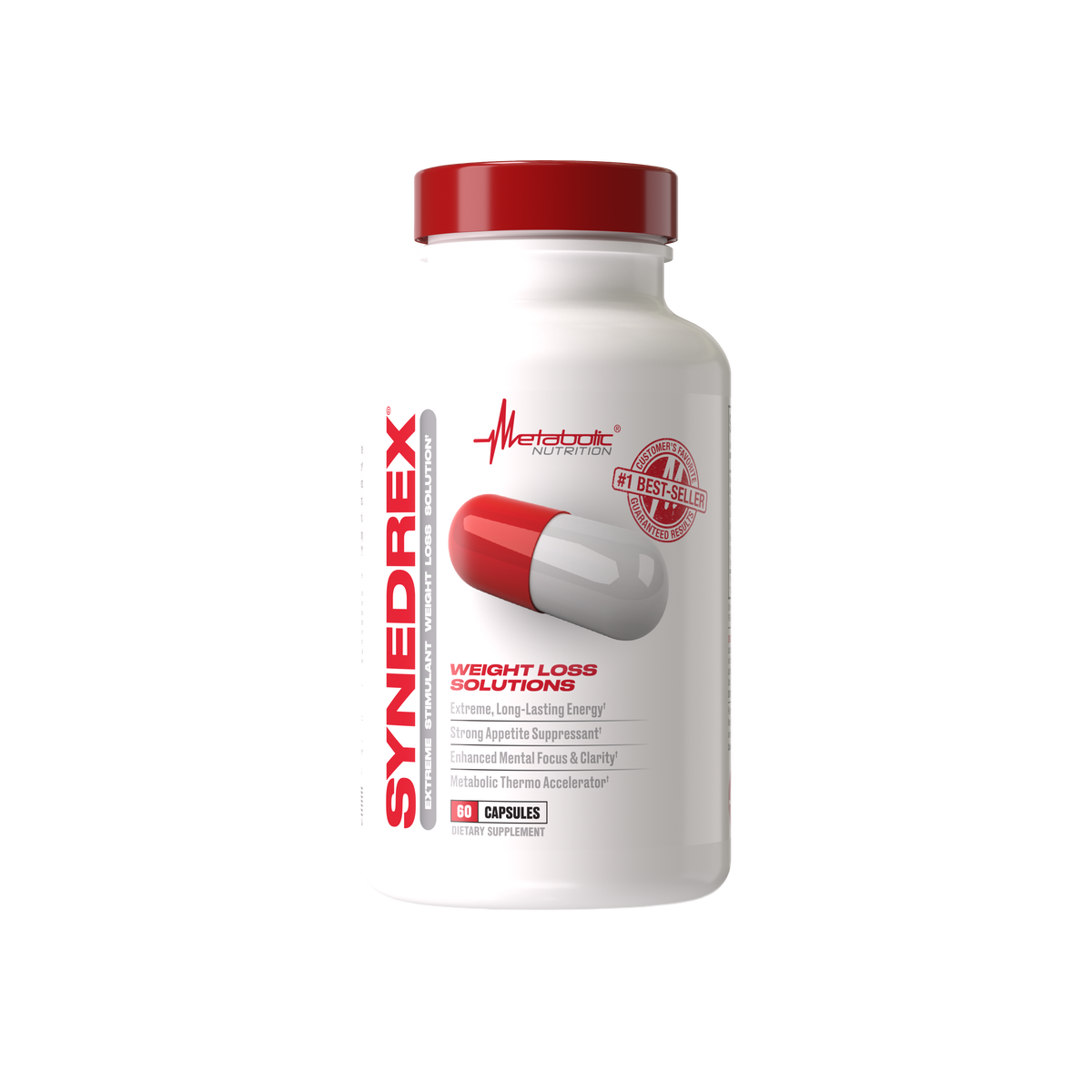 Synedrex Energy & Focus Capsules - Metabolic Nutrition