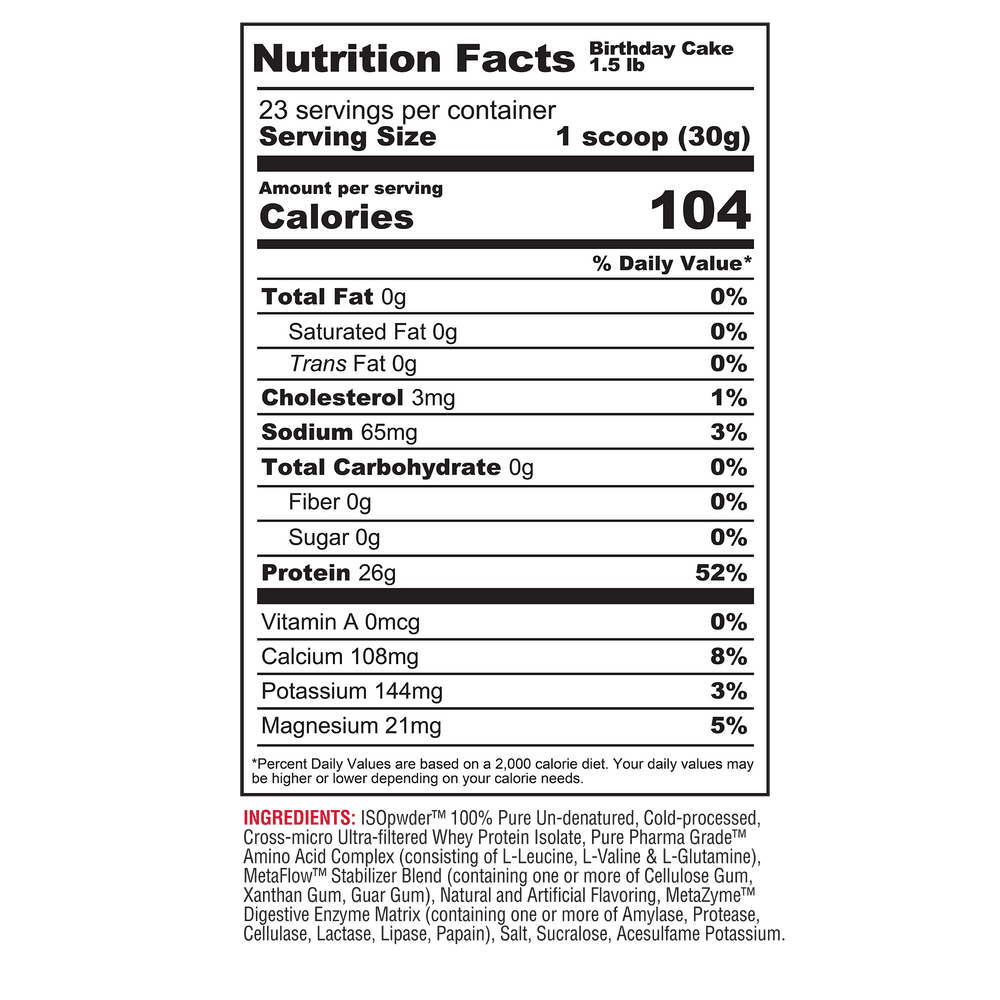 Supplement Facts