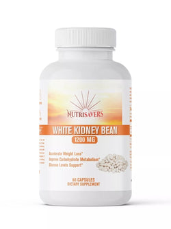 White Kidney Bean Help Accelerate Weight Loss, Block Enzyme Alpha Amylase 60 Cap