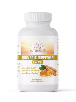 Turmeric w/ BioPerine - 650mg Immune Support Blend Ultimate Defense & Vitality
