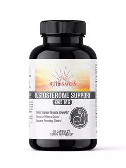 Testosterone Support, Muscle Growth, Natural Testosterone Booster Strong, 60 Cap