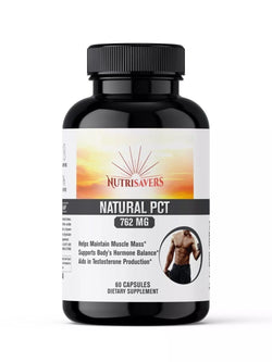 Natural PCT, Rice Flour, Maintain Muscle Restore Natural Balance -  60 Capsules