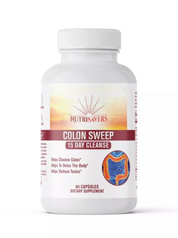 Colon Sweep, Cleansing and Digestive, Weight loss Support & Natural, 60 Capsules