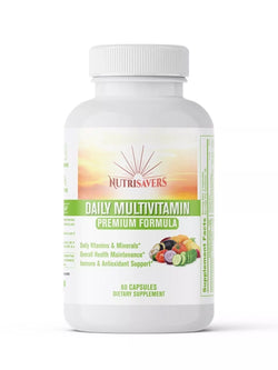 Complete Daily Multivitamin: Immune - Antioxidant Support, Good Health - 60 Caps