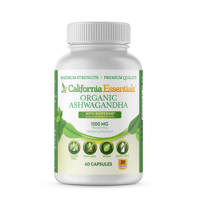 Organic Ashwagandha 1300 mg