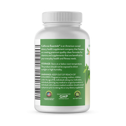 California Essentials Vitamin D3 10000 IU Softgels with Organic Olive Oil - Immune & Bone Support